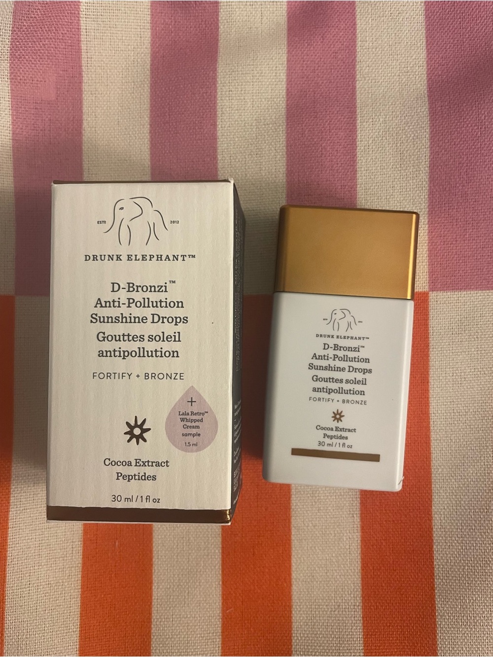 Drunk Elephant D-Bronzi Anti-Pollution Sunshine Drops - Picture 1 of 3